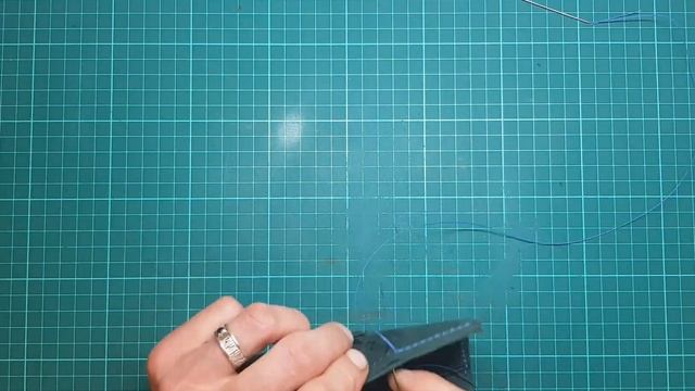 Кошелёк своими руками | Кошелёк из кожи своими руками | Genuine leather wallet | DIY | Размеры