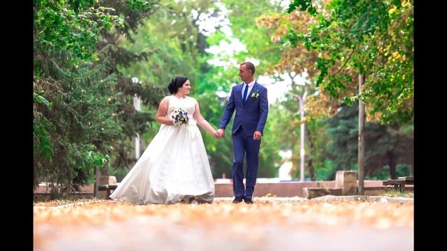 Оксана и Александр. Свадебное слайд шоу Развильное Песчанка смотреть онлайн