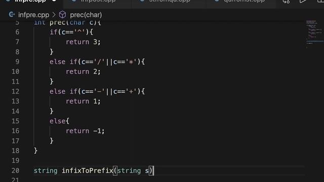 Infix to Prefix | C++ Placement Course | Lecture 23.8 смотреть онлайн
