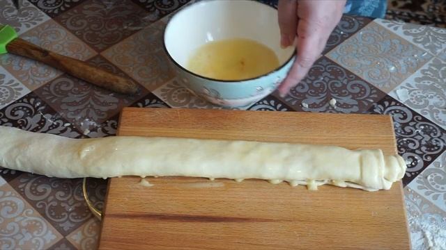 Выпечка из слоёного теста.Моя придумка! Угощайтесь!!!