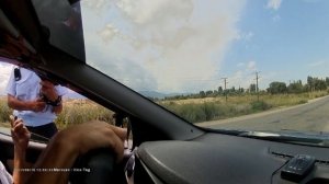 ГАИ Киргизия. Самый тупой развод на обгон.