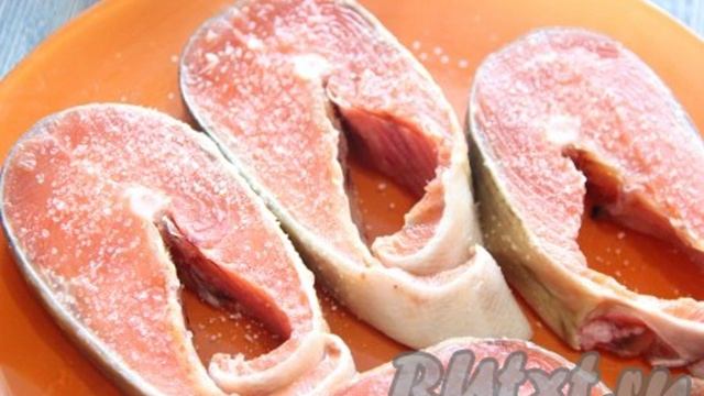 Рецепт кеты на мангале