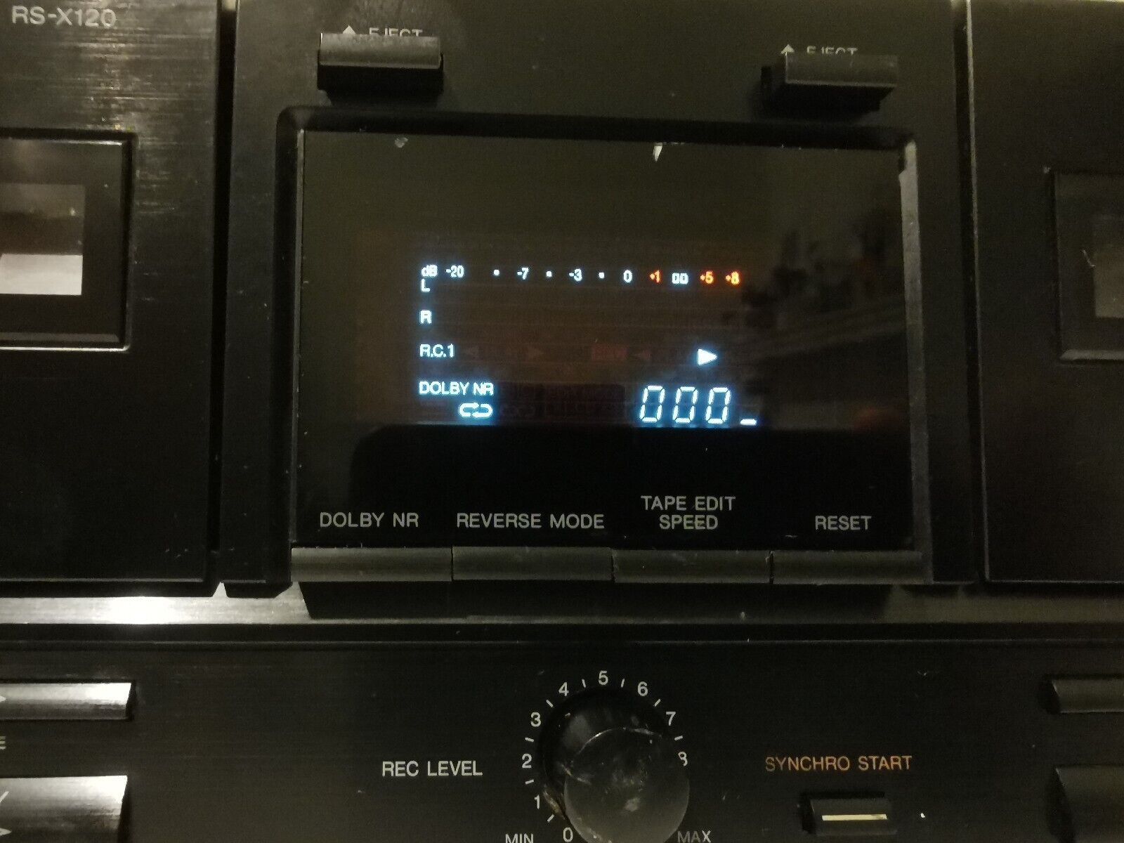 Винтажная магнитола TECHNICS RS-X120 dolby Hi-Fi stereo-ЯПОНИЯ-1990-год