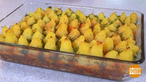 Картофельно-овощная запеканка на скорую руку. Доброе утро. Фрагмент выпуска от 28.06.2023