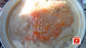 ГОРОХОВЫЙ СУП СО СВИНОЙ ТУШЁНКОЙ.