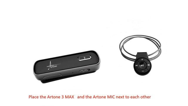 Artone 3 MAX And Artone MIC Pairing Instructions