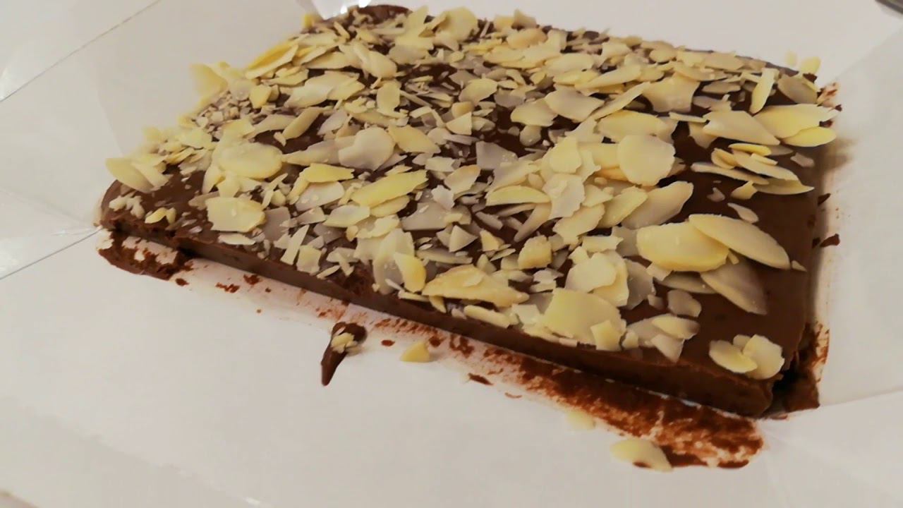 Простой десерт с нереальным шоколадно-банановым вкусом. Постный фадж. Без муки, сахара и выпекания