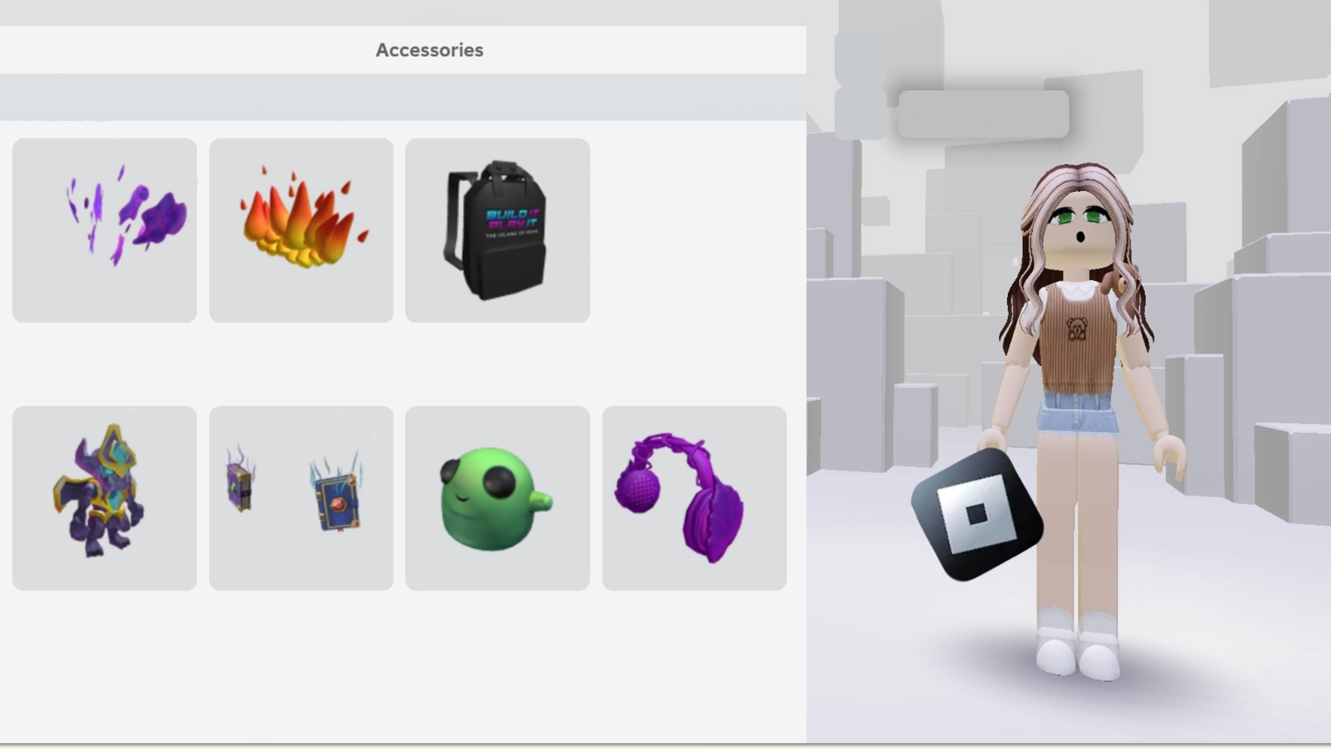 Промокоды на аксессуары в Roblox 😱