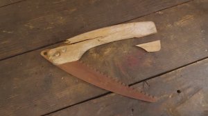 Восстановление старинной ручной пилы