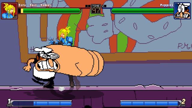 WHAT!! PEPPINO IS NOT FOOD!!! ☠️🍕 Samus X Pizza Tower смотреть онлайн