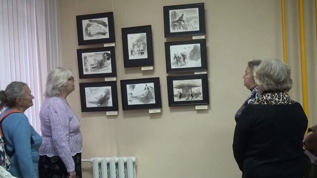 Беседа у картин: на выставке " Край Марийский". смотреть онлайн