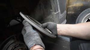 Тормоза от Toyota celsior на Subaru Forester sg9.