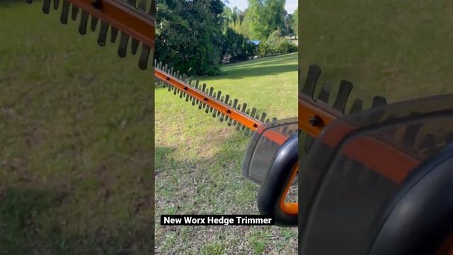 Worx Hedge Trimmer #gardening #landscaping