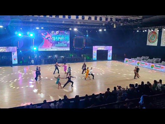 Alliance Trophy 2023. Минск, Беларусь. 09/12/2023. Сеньоры Латина. Румба. смотреть онлайн