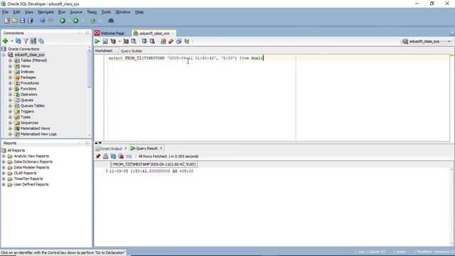 oracle online class 7 - Built in functions part 3 смотреть онлайн