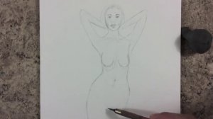 Как рисовать фигуру со скелетом