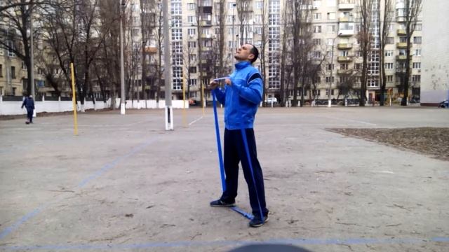 Тренировка медленных мышечных волокон. Бицепс со жгутом-лентой.