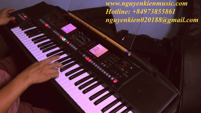 Bước qua đời nhau thức tỉnh tâm hồn Đàn Organ #Roland #ea7 #nguyễnkiênmusic