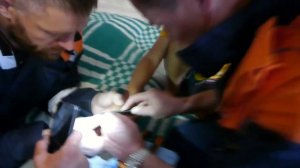 Работа-СПАСАТЕЛЬ. Деблокирование. Рука застряла в детской горке.