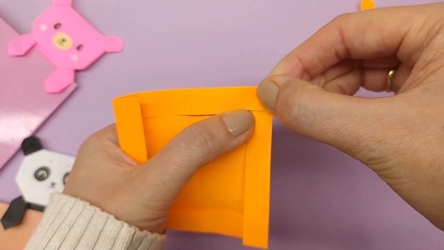 DIY ЗАКЛАДКА ДЛЯ КНИГИ Мишка Панда из бумаги | Оригами Книжные Закладки | Origami Paper Bookmark смотреть онлайн