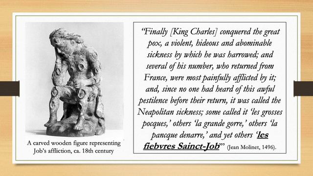 HST 124 Fall 2020 Lecture 10b: The "French Disease" in Early Modern Europe (cont.) смотреть онлайн