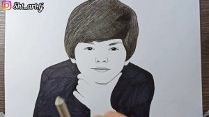 Yahyojon Davlatov drawing one of the best singer / рисунок карандашом