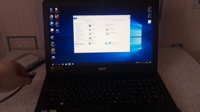 Как подключить Жёсткий диск от компьютера, через USB к ноутбуку? смотреть онлайн