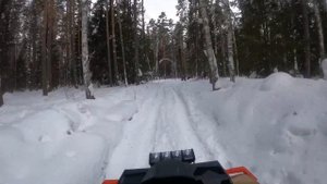 BRP XMR кракен! снегоходы и квадроциклы В НЕПРОЛАЗНОМ СНЕГУ! #квадроцикл #снегоход #brp