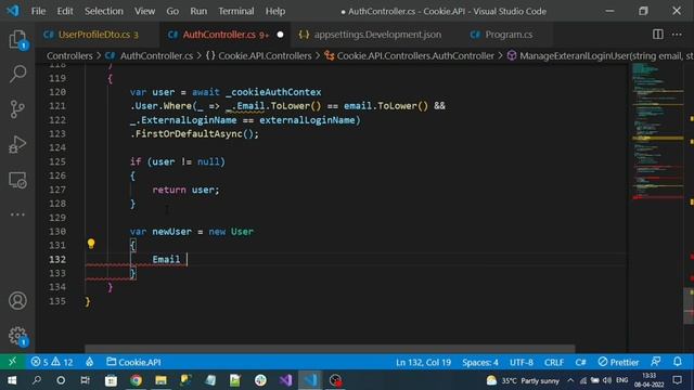 Part-2 Blazor WebAssembly Cookie Authentication With Facebook