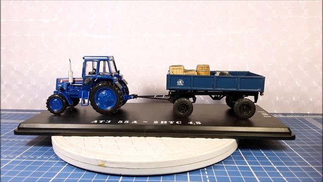 ЛТЗ 55А?️Hachette?️Доработка + прицеп 2 ПТС 4,5 1:43 смотреть онлайн