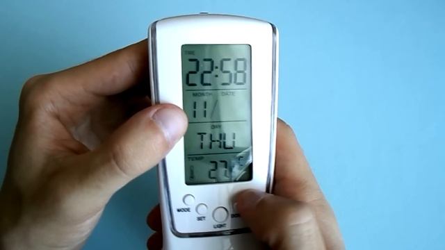 Часы Square clock 510 с подсветкой смотреть онлайн