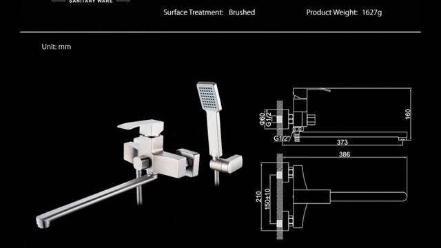 Обзор смесителя Ledeme L72217 смотреть онлайн