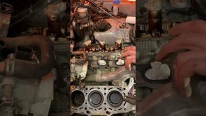 Снятие ГБЦ Suzuki Grand Vitara FT двигатель H25A