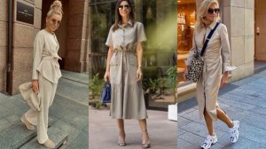 ?ТРЕНДОВЫЕ STREET STYLE ОБРАЗЫ В СВЕТЛЫХ ТОНАХ?