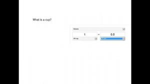 Measuring Cups and Spoons  - What is a Cup - Video Tutorial