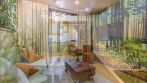 Дизайн интерьера в зеленых тонах (фото подборка)