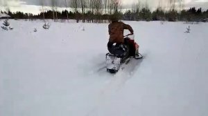 Снегоход LYNX GL 250 Syncro 1часть