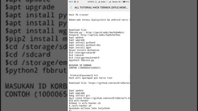 Kumpulan Kata Perintah Termux!!(Termux Command Prompt) смотреть онлайн