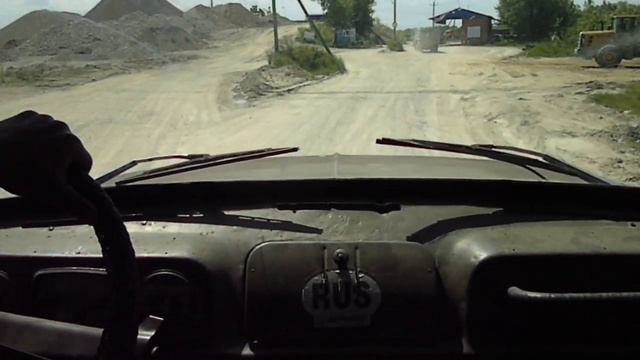 Зил-130. Будни зиловода. Рейс на карьер.