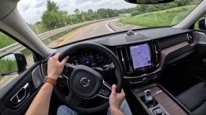 2023 Volvo XC60 Recharge AWD Ultimate T8 - POV Test Drive (Binaural Audio)