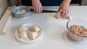 Вкусные чебуреки из куриного фарша???