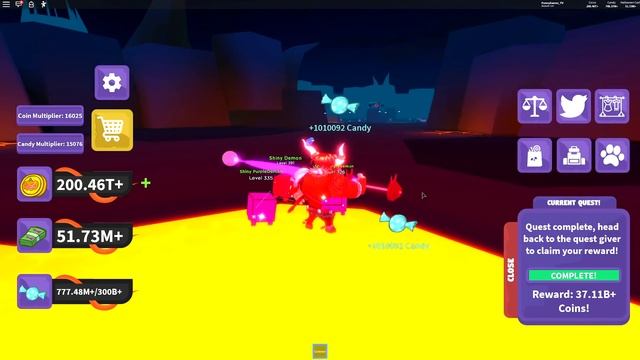 Хэллоуин Спустился в АД и стал АДСКИМ БЫКОМ Halloween Simulator Roblox смотреть онлайн