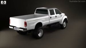 Ford F-650 / F-750 pickup 2012 by 3D model store Humster3D.com