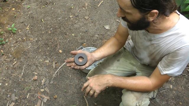 Blacksmithing - How to make Natural Fire Clay / Cement! смотреть онлайн