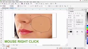 How to Remove Pimples in Corel Draw JUST 30 SEC