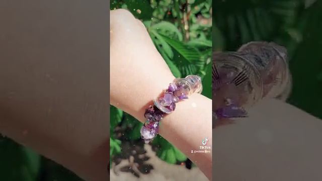 Браслет из Аметиста ?#shorts