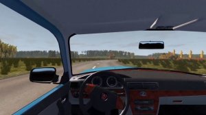 BeamNG.drive - GAZ-31105 Volga 2003 - Car Show Test Drive Crash . 4K 60fps.