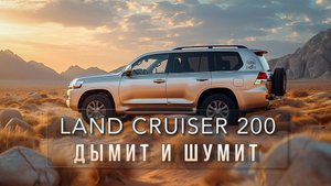 Land Cruiser 200 дымит и шумит?