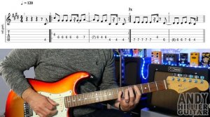 Måneskin - I WANNA BE YOUR SLAVE Guitar Tutorial
