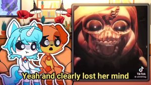 Poppy playtime Chapter 3 react to Smiling Critters Tiktok 💜🎭 || Gacha Reacts || Gacha Life 2